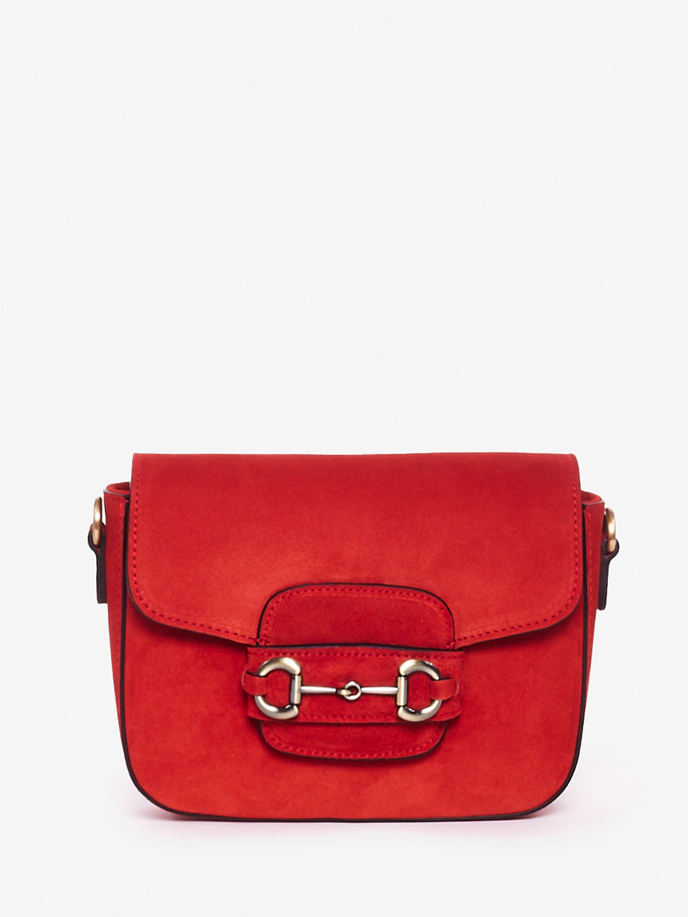 Suede Crossbody Bag