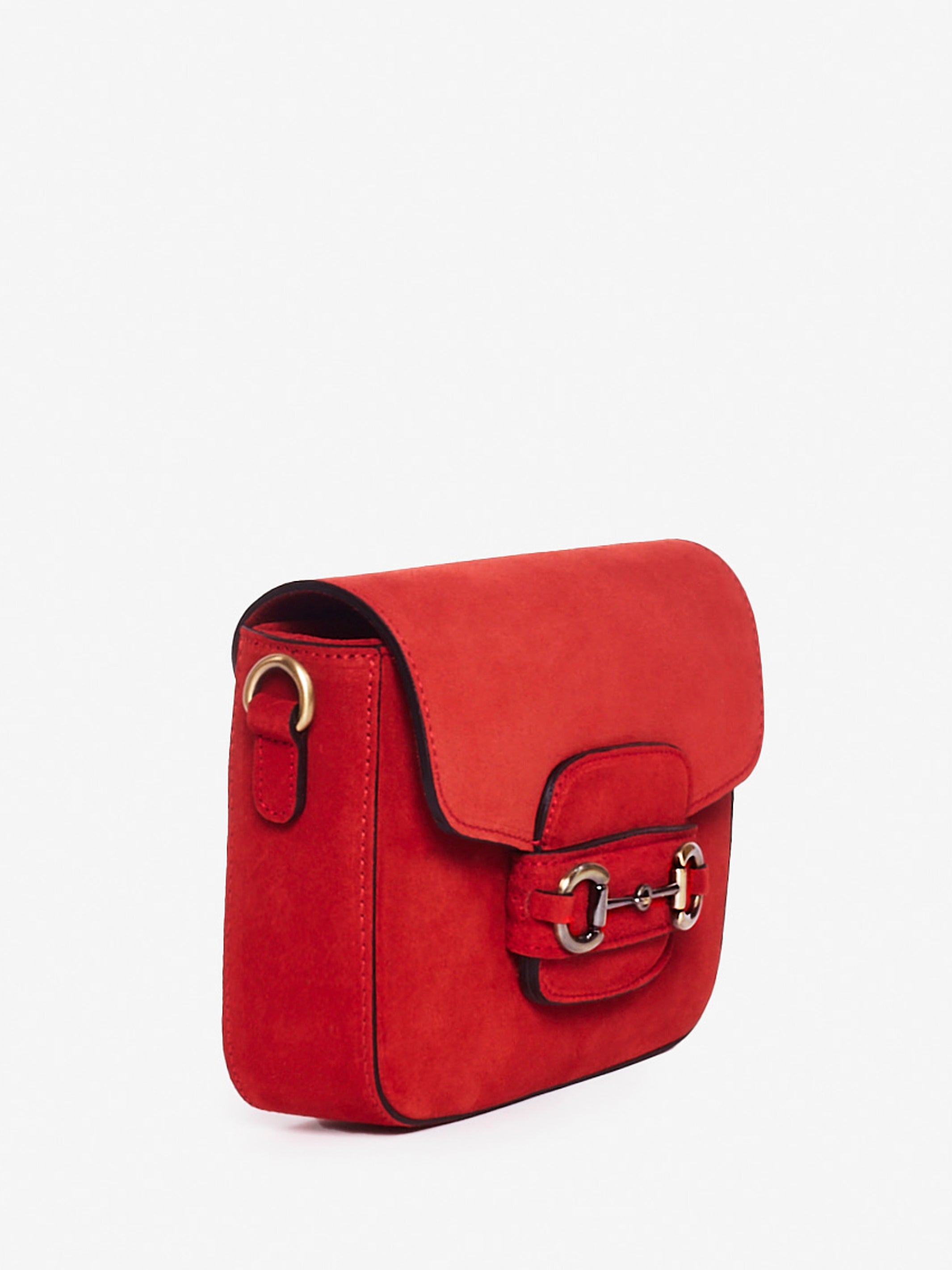 Suede Crossbody Bag