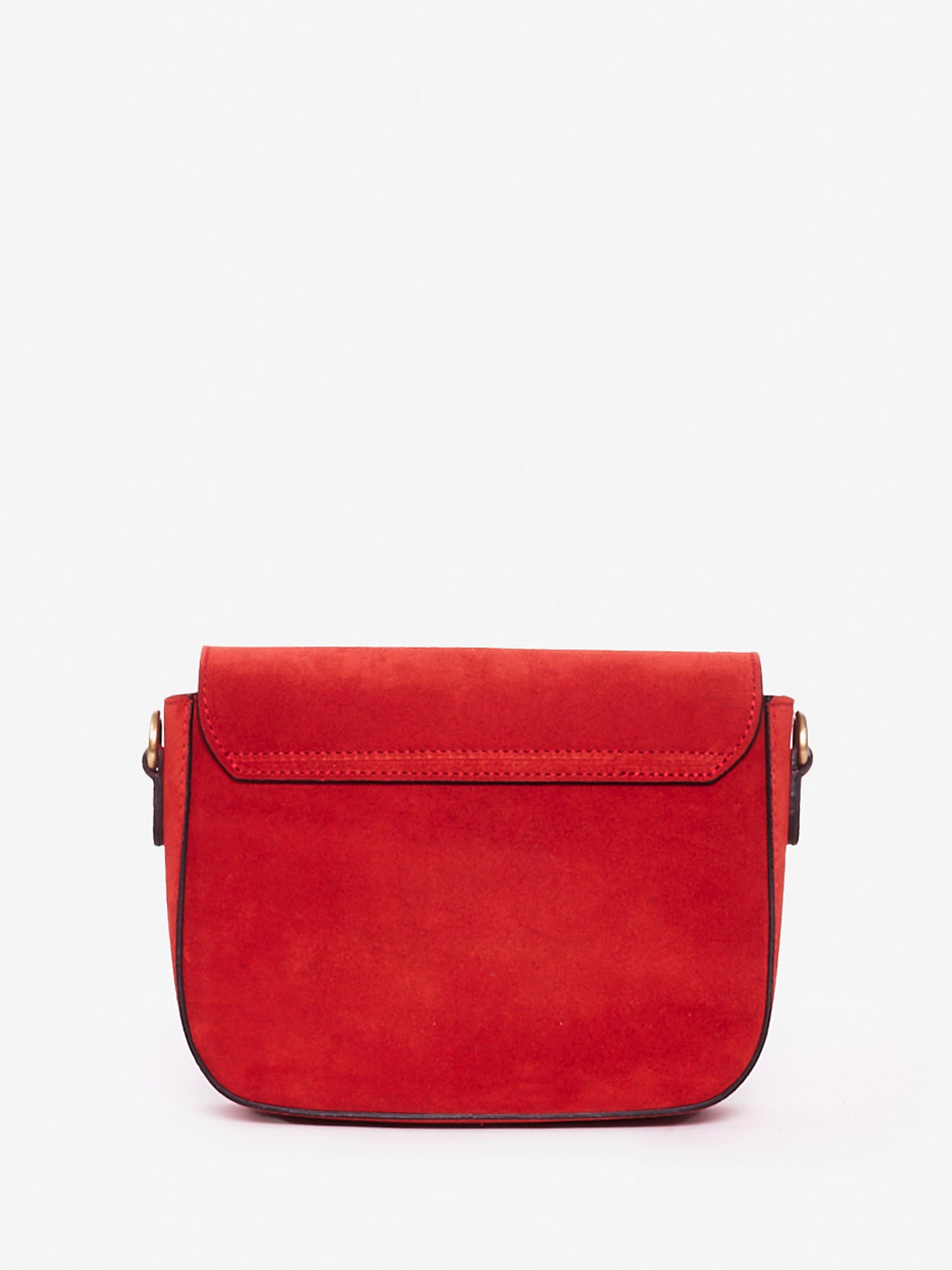 Suede Crossbody Bag