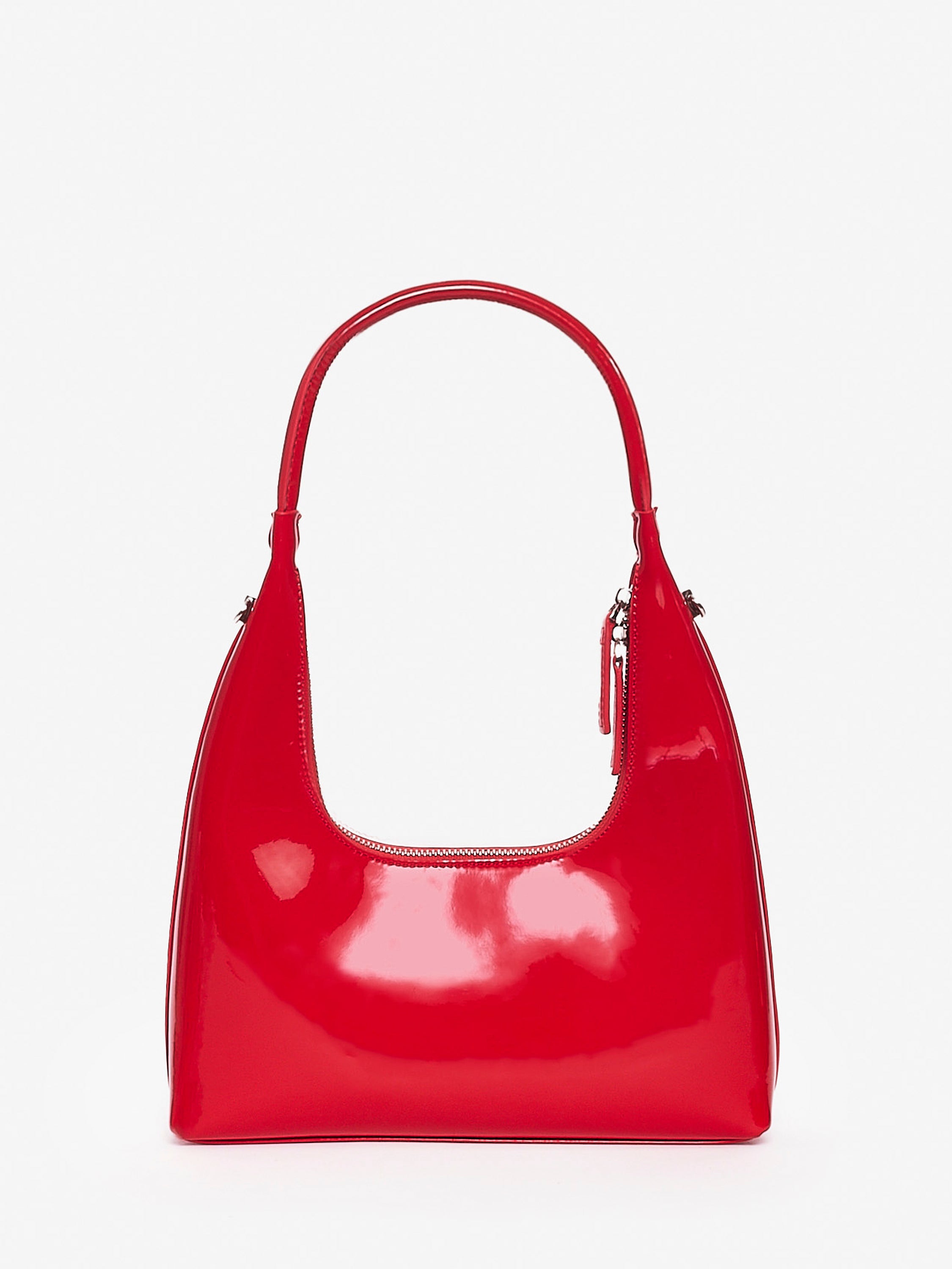 Glossy Patent Shoulder Bag