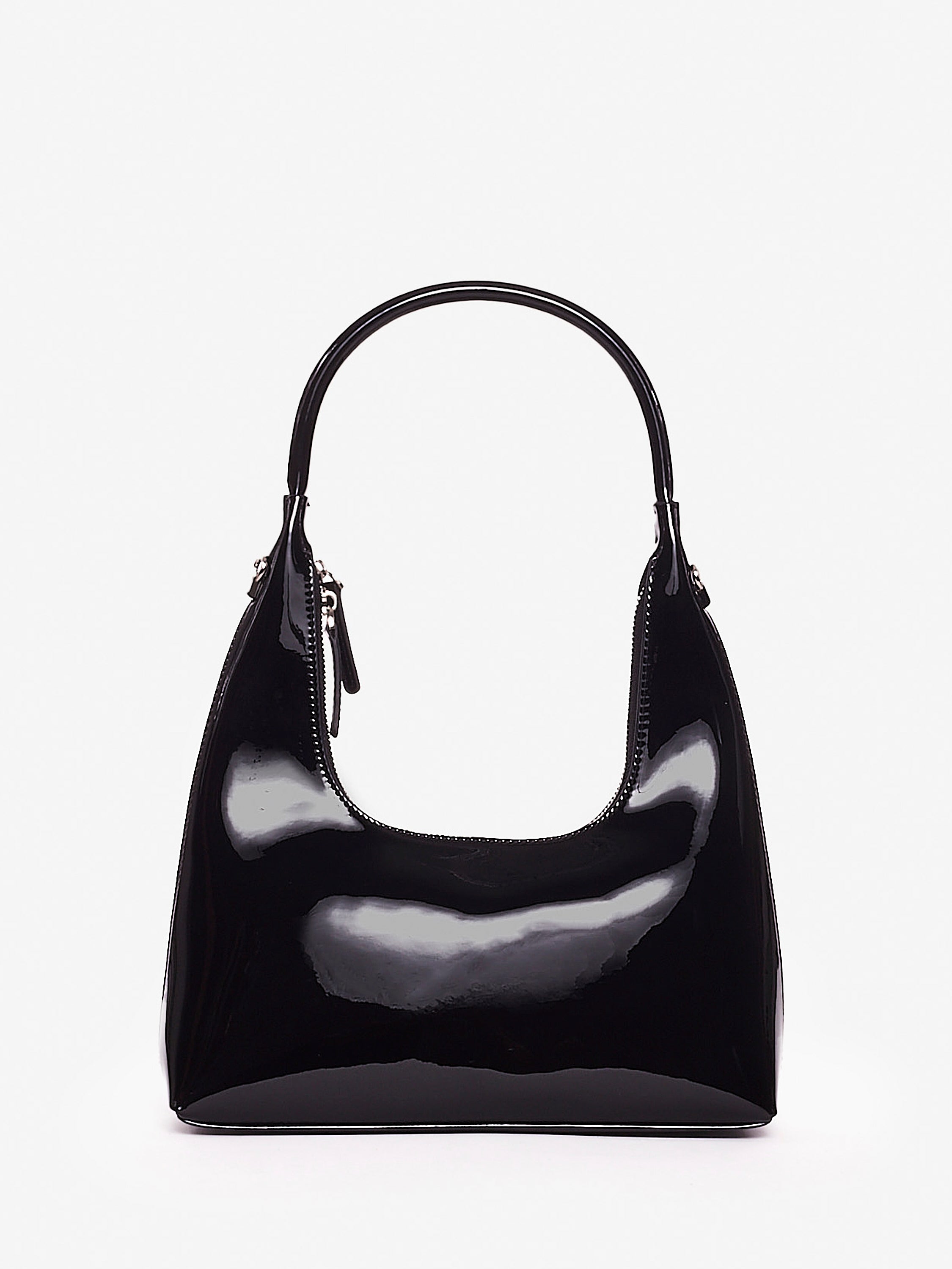 Glossy Patent Shoulder Bag