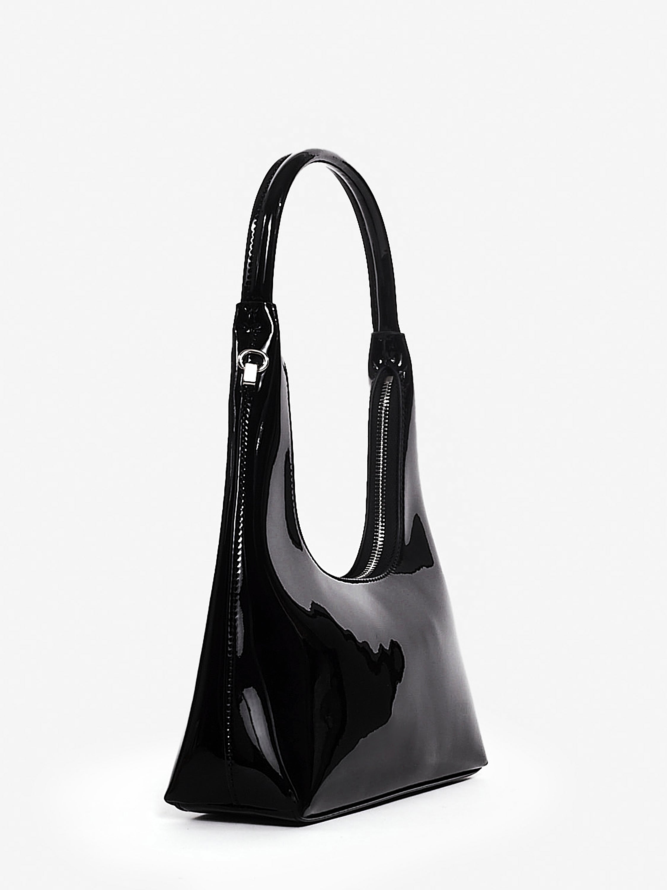 Glossy Patent Shoulder Bag