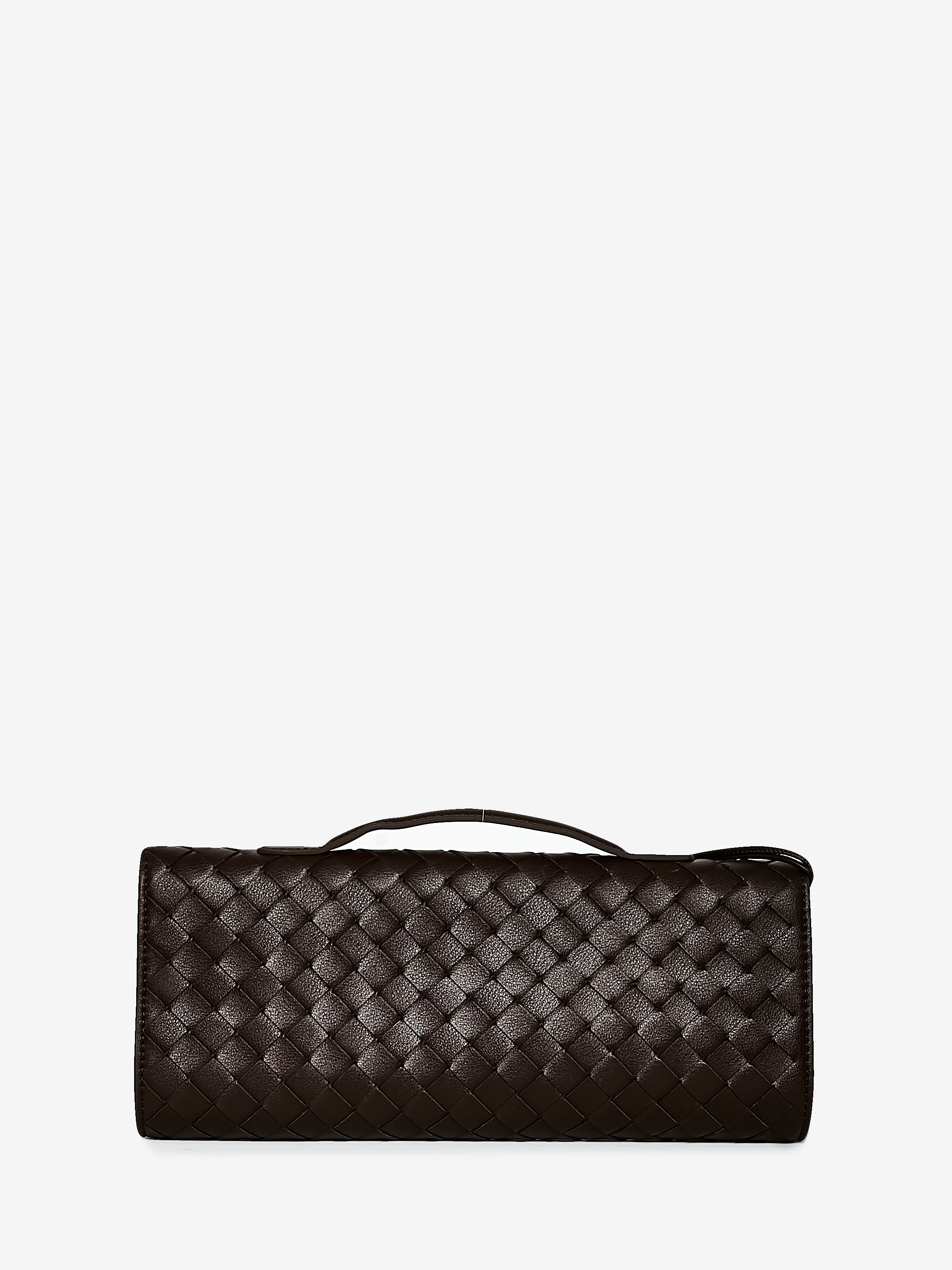 Rectangular Woven Clutch