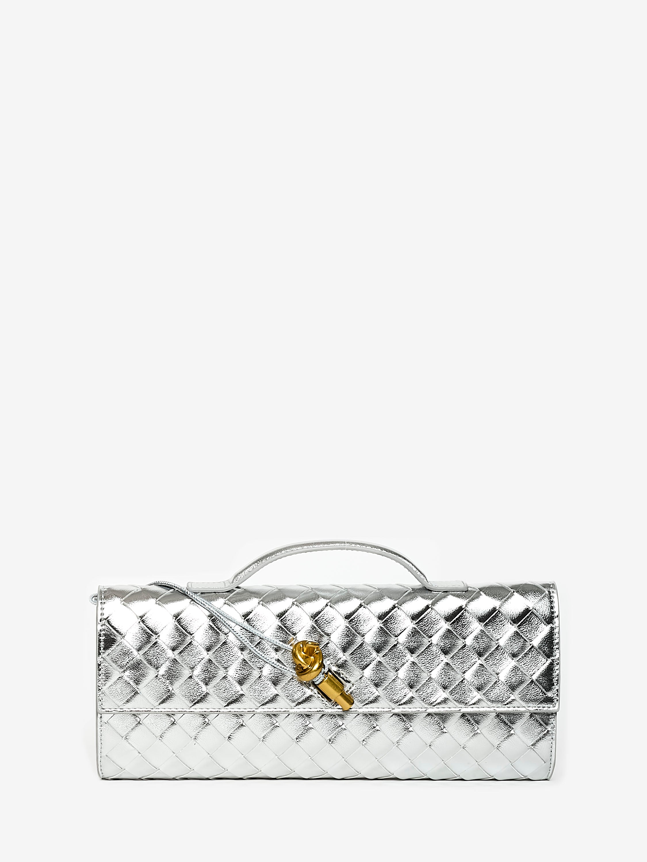 Rectangular Woven Clutch