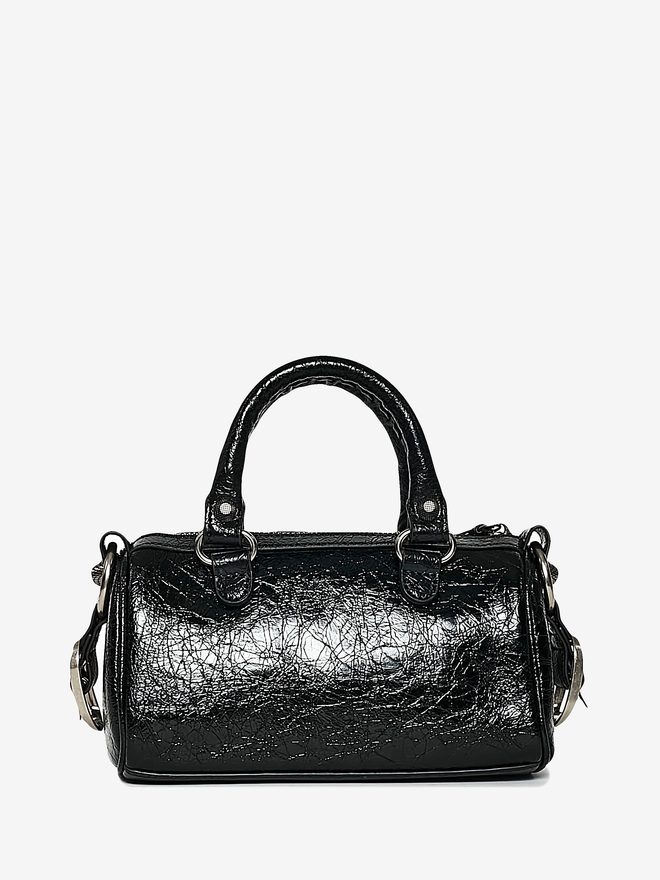 Crinkled Patent Purse